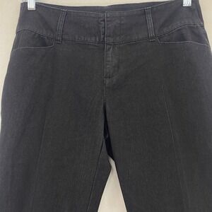 W62 Signature Fit Trouser Bootcut‎ Stretch Black Pants Size 10